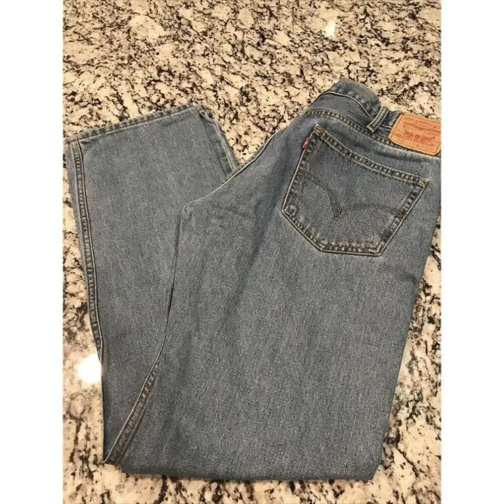 Vintage Levi's Jeans - 505 Regular Straight Light Wash Size: 38x34